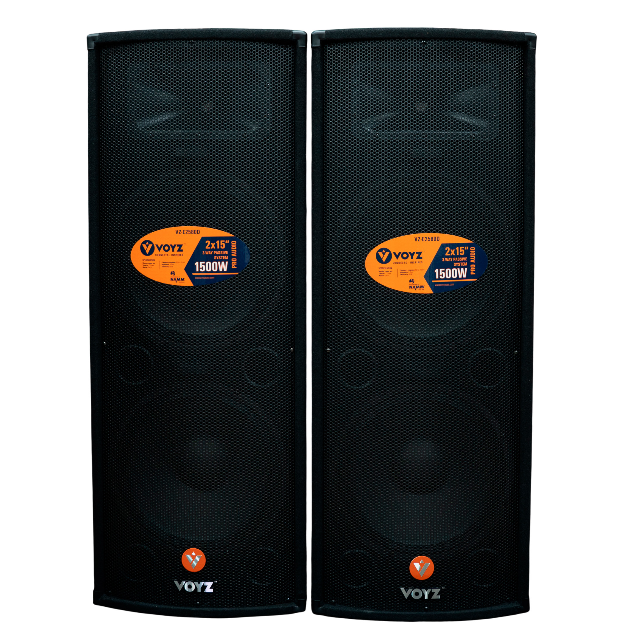 Bocinas Profesionales Voyz VZ-2580D