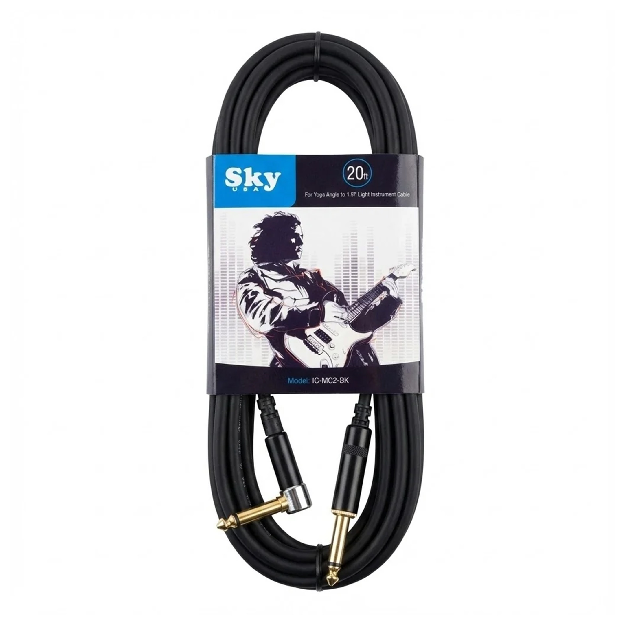 Cable de Audio Sky IC-MC2-BK – Negro