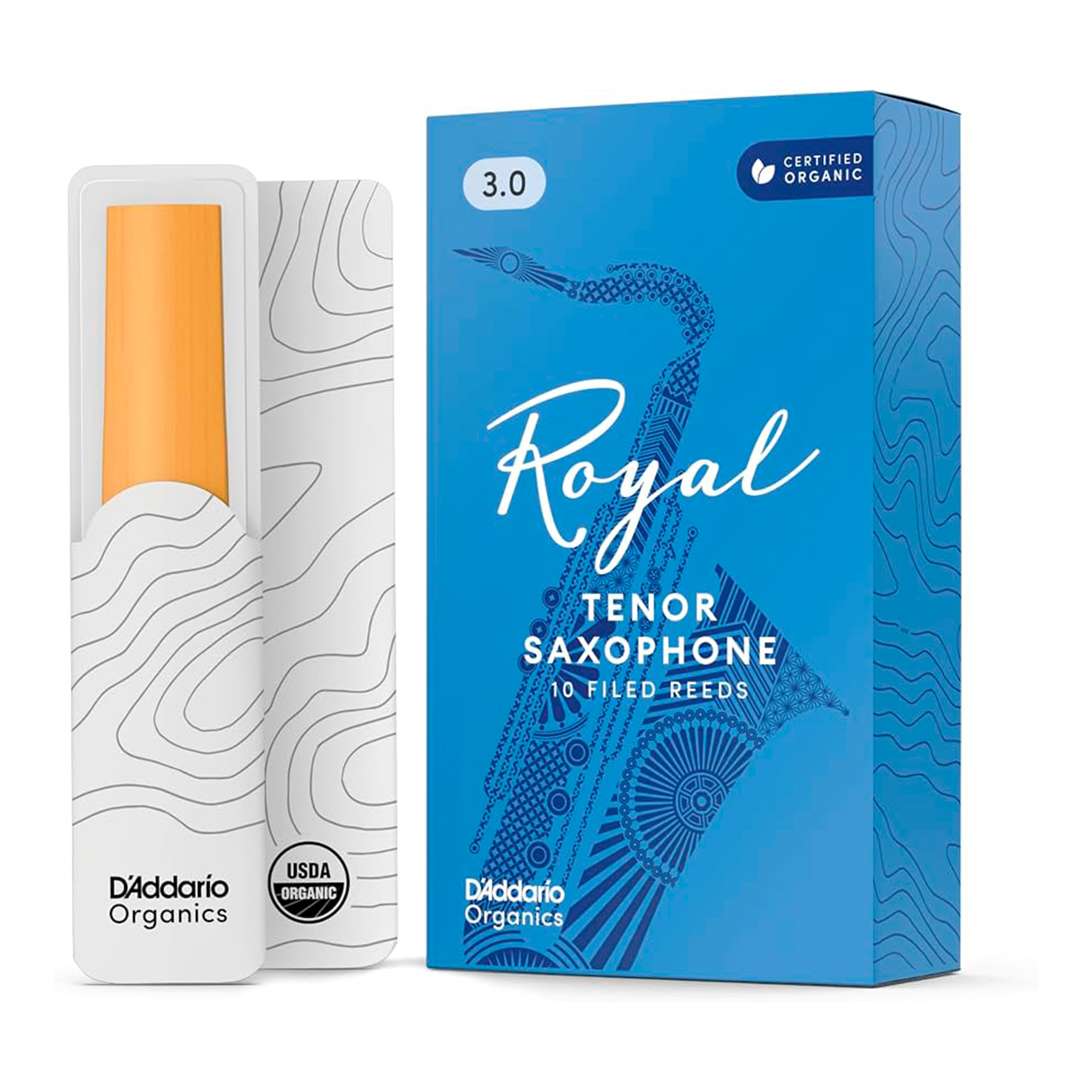 D'Addario Royal Cañas Sax Tenor