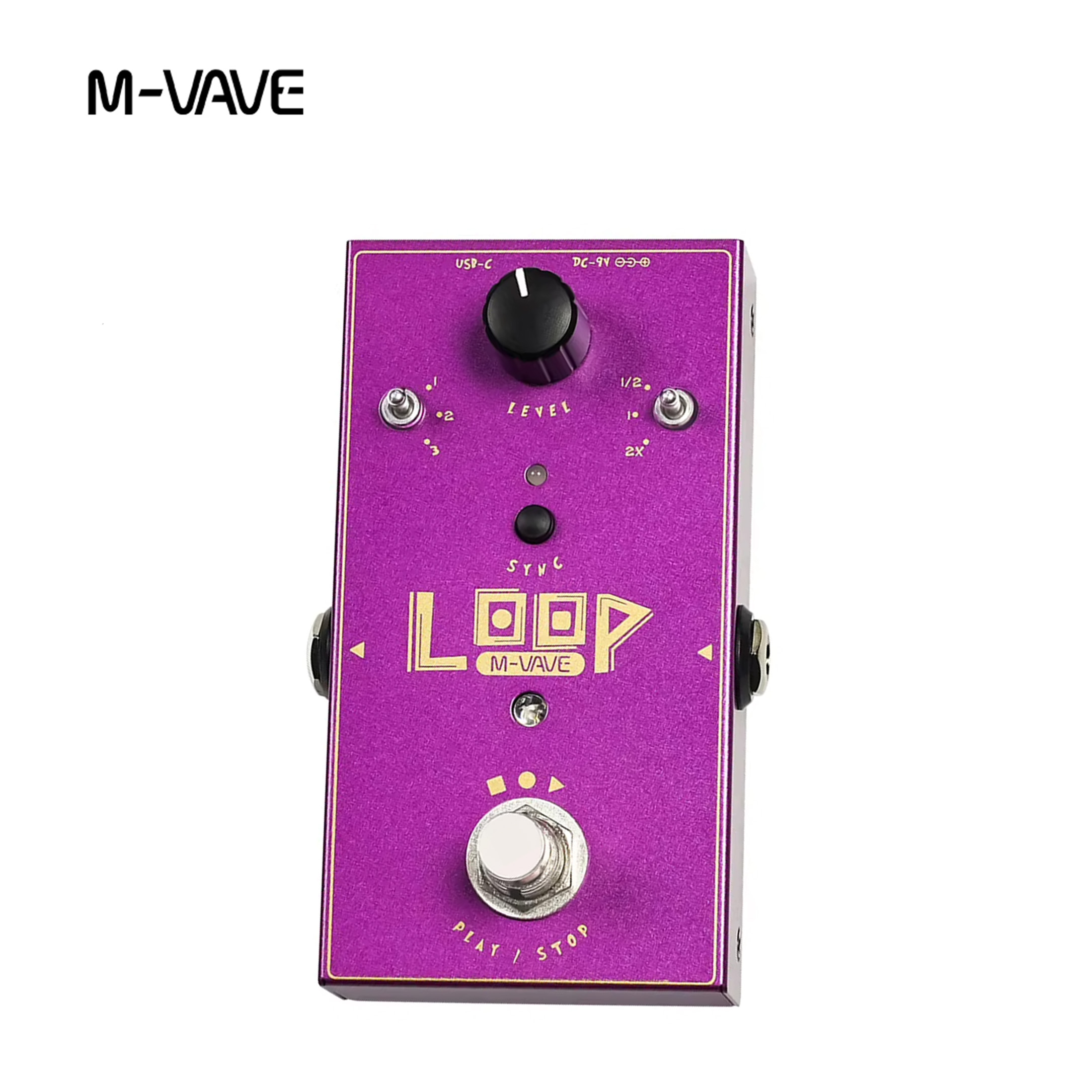 Pedal M-Vave Looper (Grabador de Frases / Loop Station)