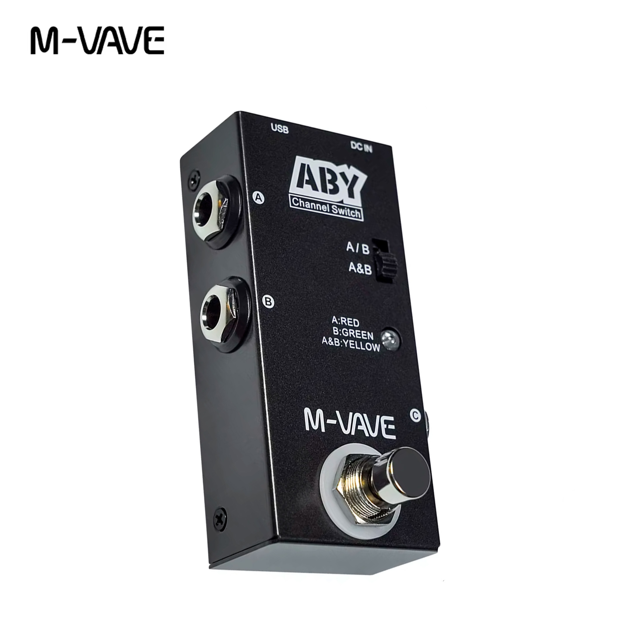Pedal M-Vave ABY (Selector / Divisor de Señal)