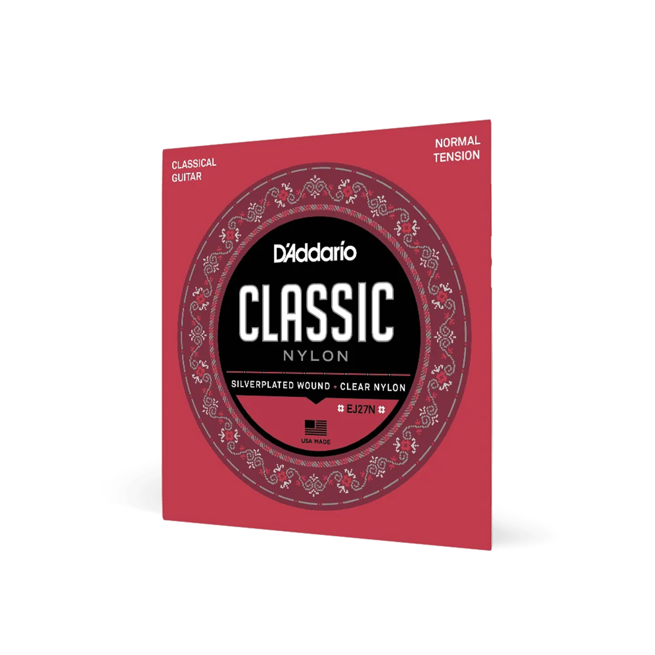 D'Addario EJ27N Classic Student Nylon Cuerdas para Guitarra Clásica (Tensión Normal)